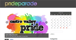 Desktop Screenshot of prideparade.net